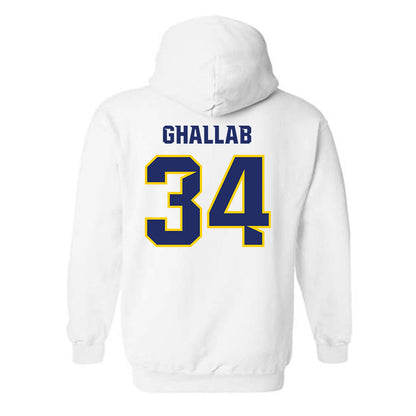 Southern Nevada - NCAA Men's Basketball : Qualib Ghallab - Classic Shersey Hooded Sweatshirt-1