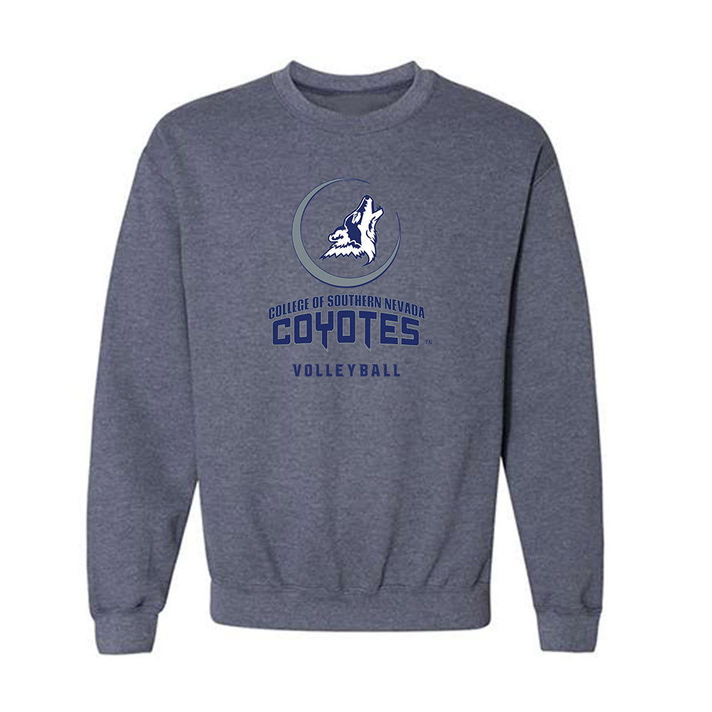 Southern Nevada - NCAA Women's Volleyball : Jardine Faasipa - Classic Shersey Crewneck Sweatshirt-1