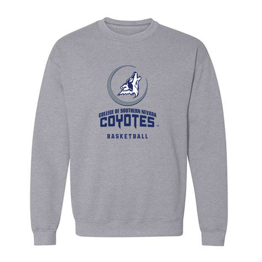Southern Nevada - NCAA Men's Basketball : Khamari Taylor - Classic Shersey Crewneck Sweatshirt-0