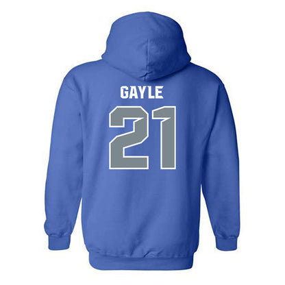 Southern Nevada - NCAA Men's Basketball : Zion Gayle - Classic Shersey Hooded Sweatshirt-1