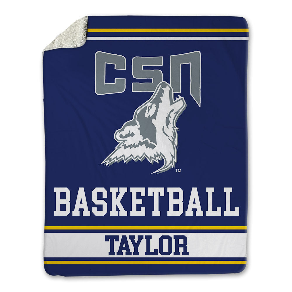 Southern Nevada - NCAA Men's Basketball : Khamari Taylor - Blanket-0