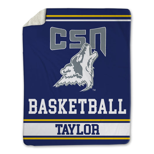 Southern Nevada - NCAA Men's Basketball : Khamari Taylor - Blanket-0
