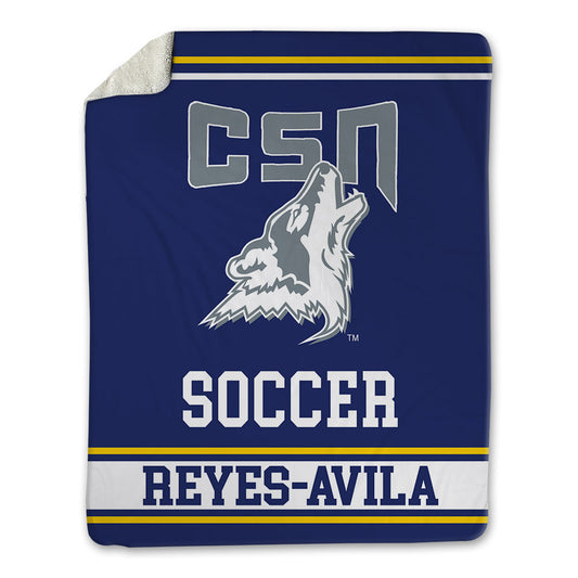 Southern Nevada - NCAA Men's Soccer : Enrique Reyes-Avila - Blanket-0