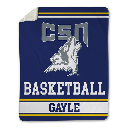 Southern Nevada - NCAA Men's Basketball : Zion Gayle - Blanket-0