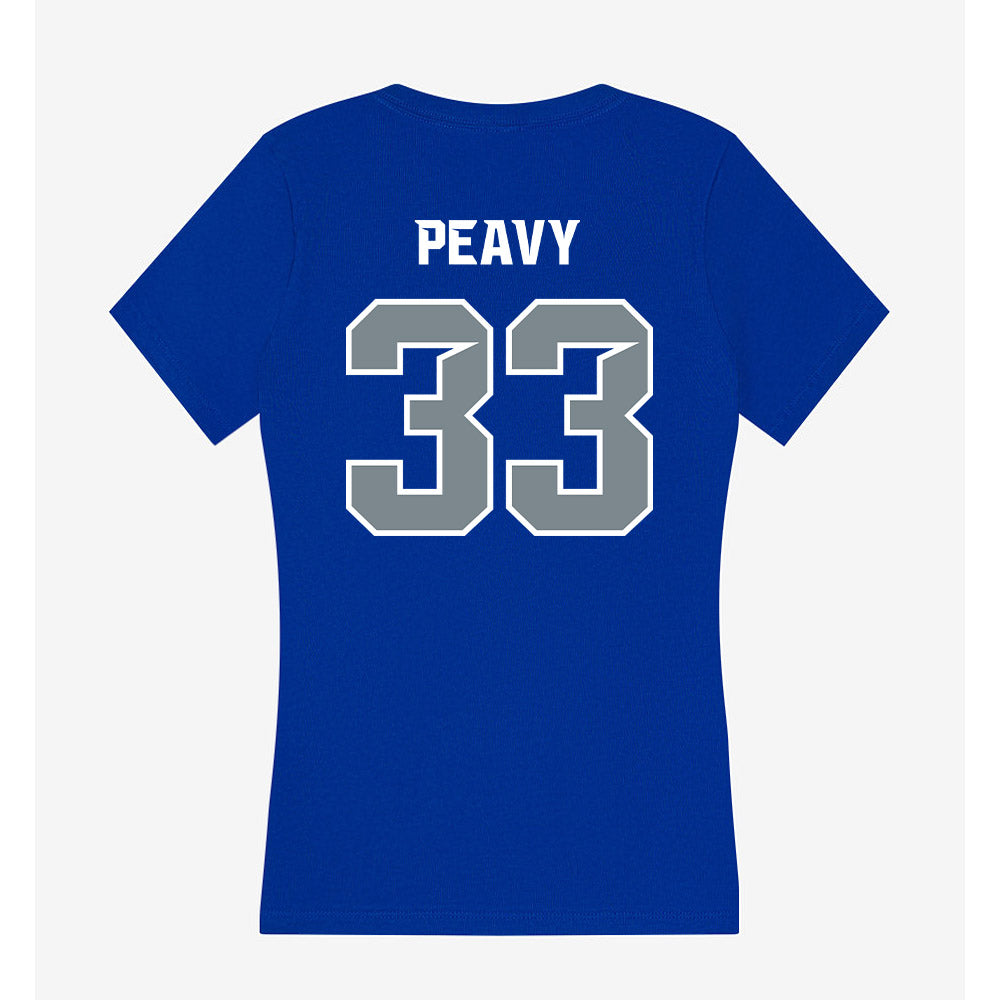 Southern Nevada - NCAA Women's Basketball : Daisha Peavy - Classic Shersey Women's V-Neck T-Shirt-1