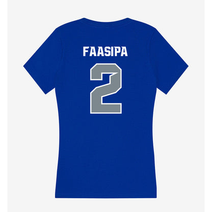 Southern Nevada - NCAA Women's Volleyball : Jardine Faasipa - Classic Shersey Women's V-Neck T-Shirt-1