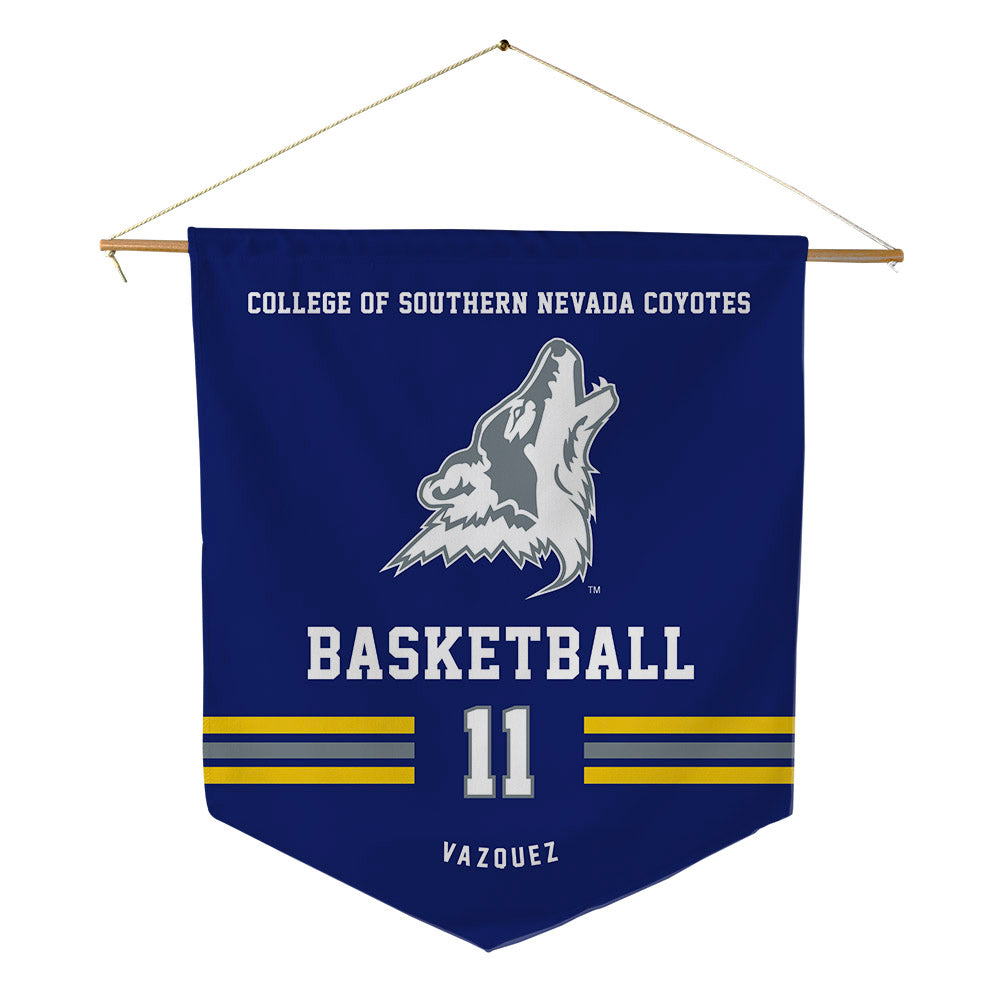 Southern Nevada - NCAA Women's Basketball : Bianca Vazquez - Pennant - 18" x 21"-0