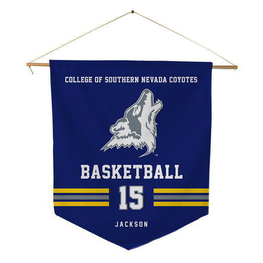 Southern Nevada - NCAA Women's Basketball : Alanna Jackson - Pennant - 18" x 21"-0