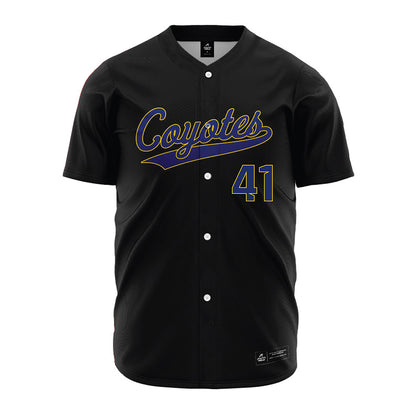Southern Nevada - NCAA Baseball : Grant Smith - Black Jersey-0