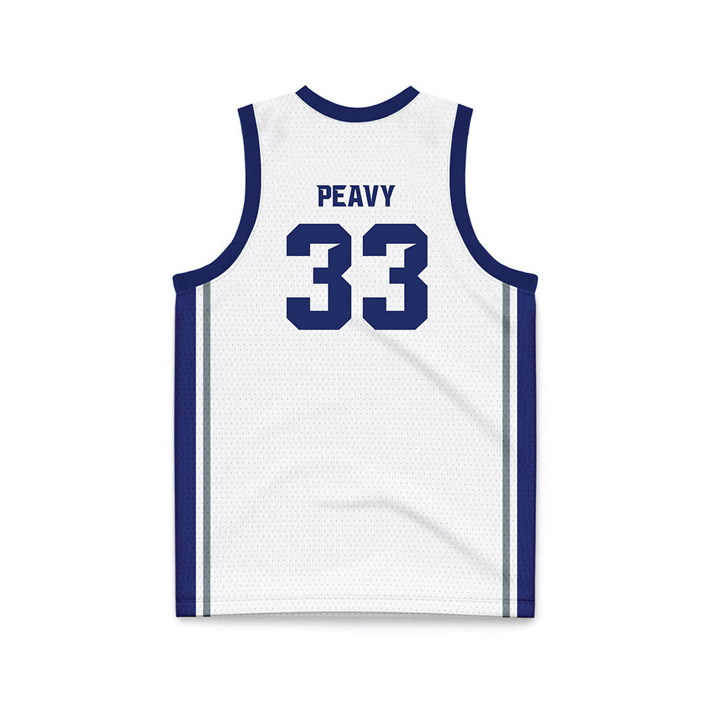 Southern Nevada - NCAA Women's Basketball : Daisha Peavy - White Basketball Jersey-1