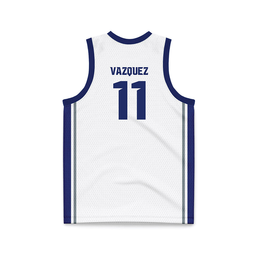 Southern Nevada - NCAA Women's Basketball : Bianca Vazquez - White Basketball Jersey-1