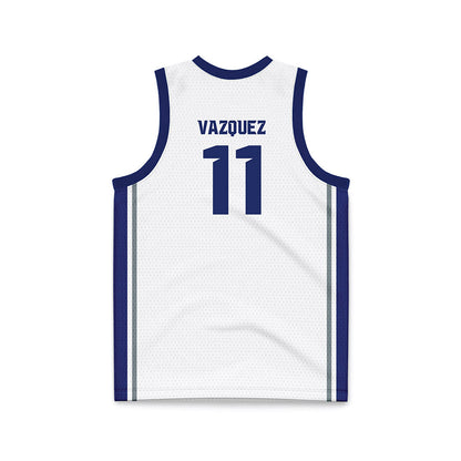Southern Nevada - NCAA Women's Basketball : Bianca Vazquez - White Basketball Jersey-1