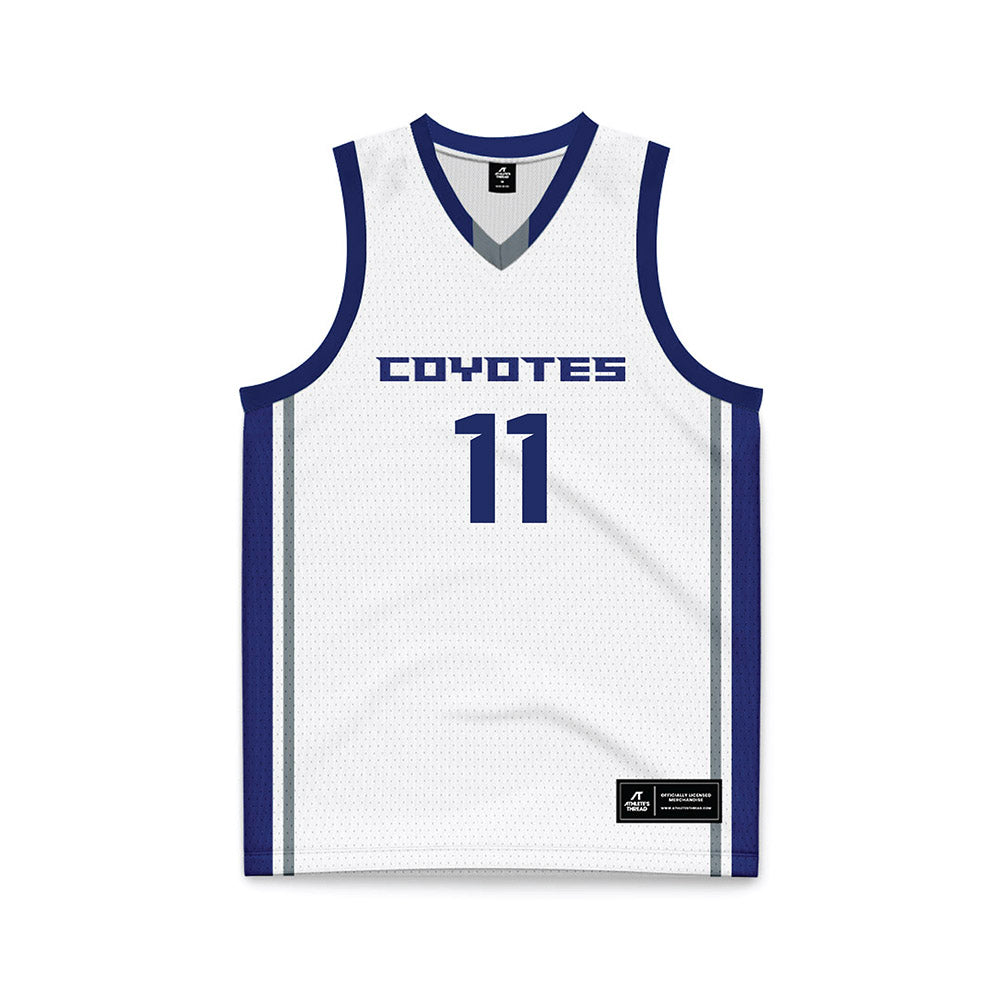 Southern Nevada - NCAA Women's Basketball : Bianca Vazquez - White Basketball Jersey-0