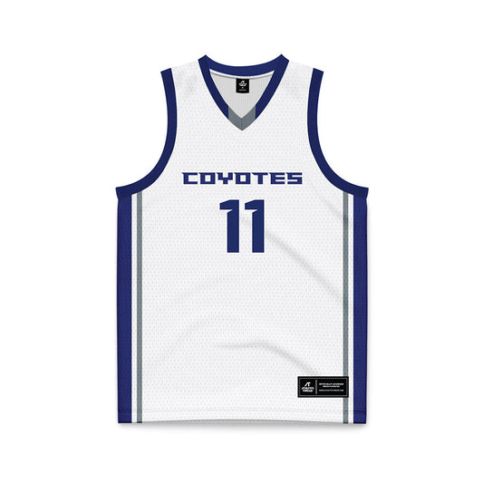 Southern Nevada - NCAA Women's Basketball : Bianca Vazquez - White Basketball Jersey-0