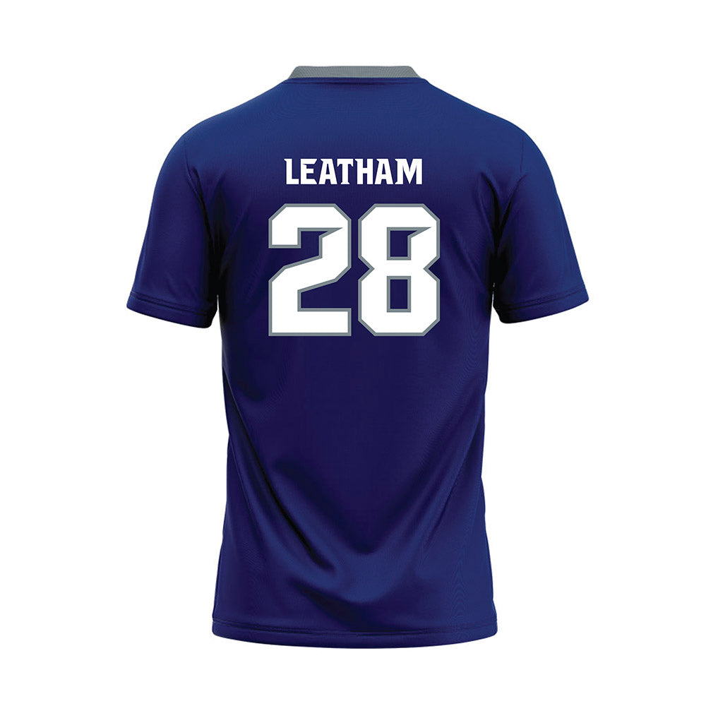 Southern Nevada - NCAA Softball : Ellie Leatham - Blue Baseball Jersey-1