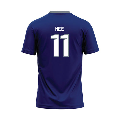 Southern Nevada - NCAA Softball : Breya Hee - Blue Baseball Jersey-1