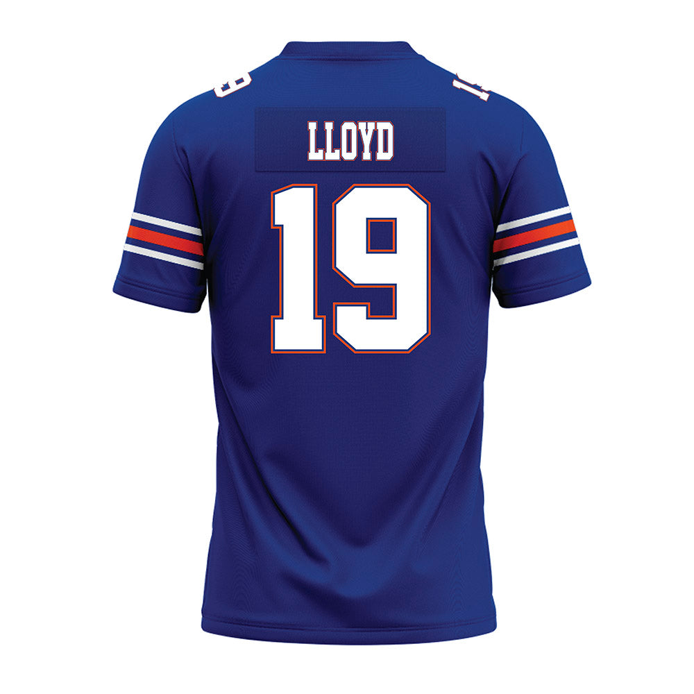 Florida - NCAA Football : Jaylen Lloyd - Blue Premium Football Jersey-1