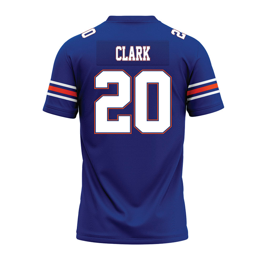 Florida - NCAA Football : Kanye Clark - Blue Premium Football Jersey-1