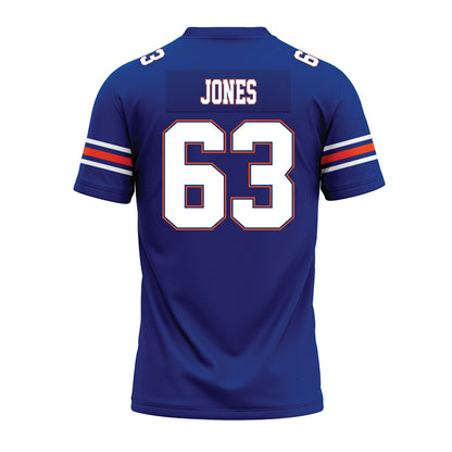 Florida - NCAA Football : Caden Jones - Blue Premium Football Jersey-1
