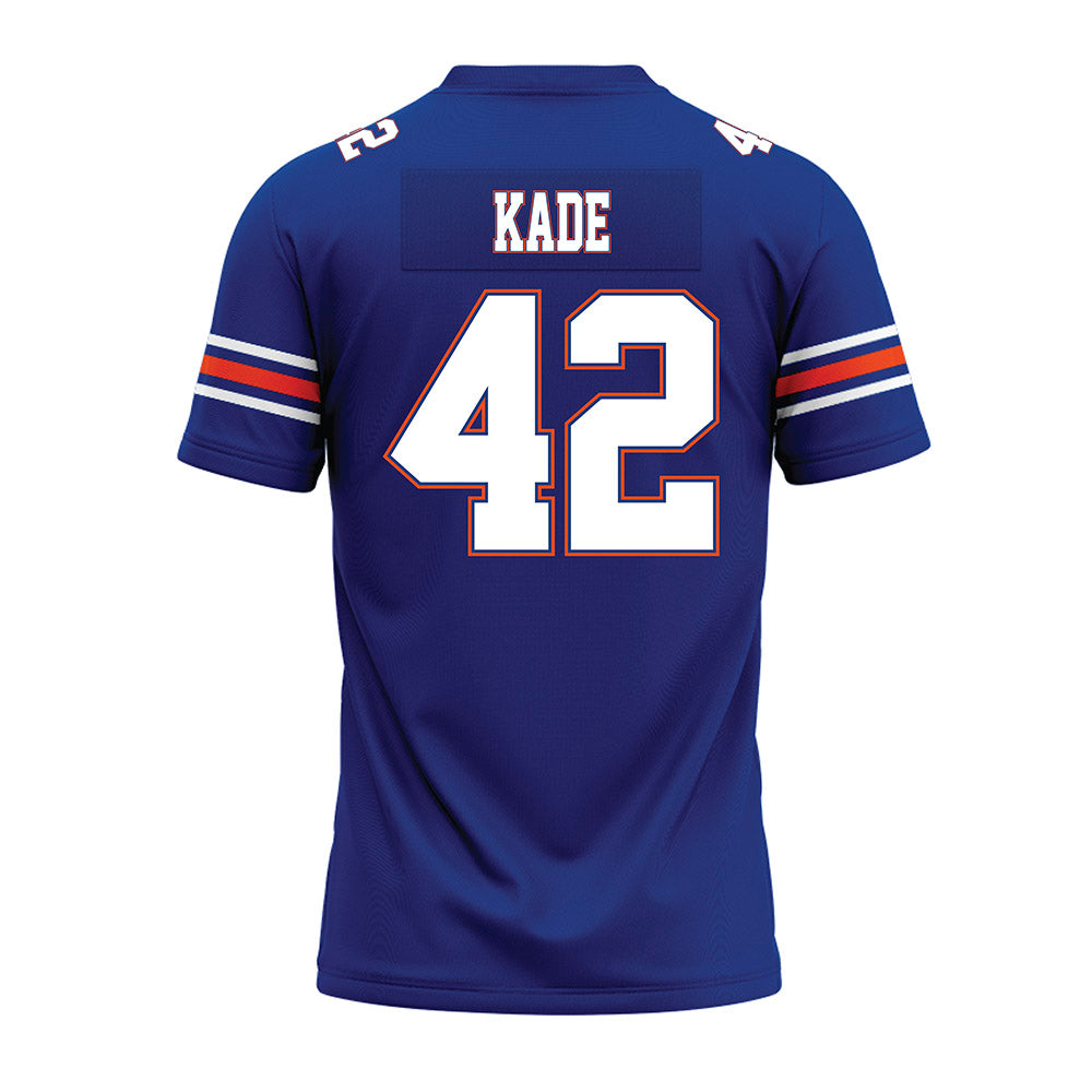 Florida - NCAA Football : Matthew Kade - Blue Premium Football Jersey-1
