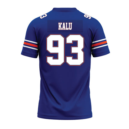 Florida - NCAA Football : DK Kalu - Blue Premium Football Jersey-1