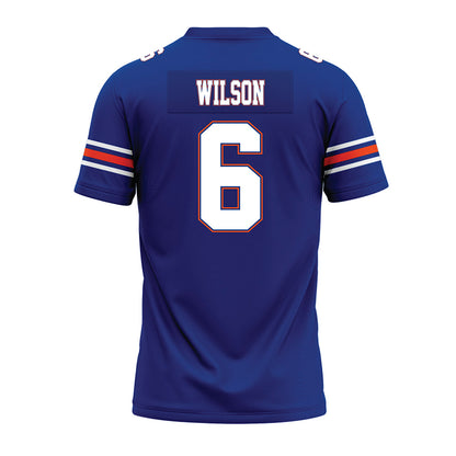 Florida - NCAA Football : Dallas Wilson - Blue Premium Football Jersey-1