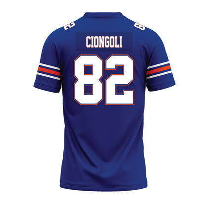 Florida - NCAA Football : Ace Ciongoli - Blue Premium Football Jersey-1