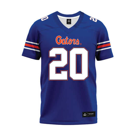 Florida - NCAA Football : Kanye Clark - Blue Premium Football Jersey-0