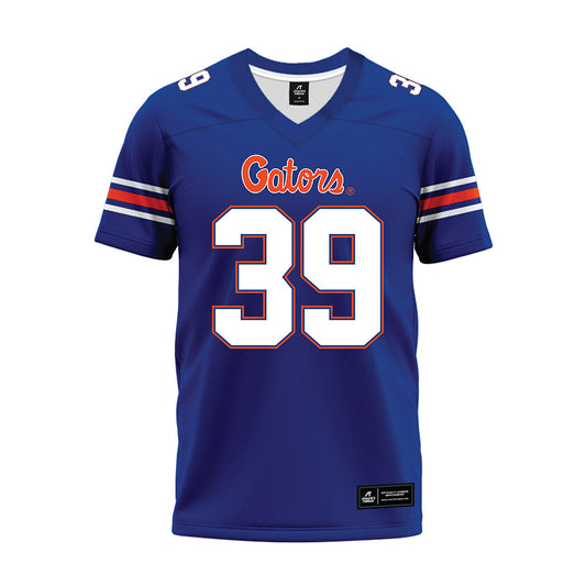Florida - NCAA Football : Carter Milliron - Blue Premium Football Jersey-0