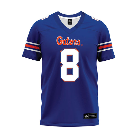 Florida - NCAA Football : Aaron Chiles - Blue Premium Football Jersey-0