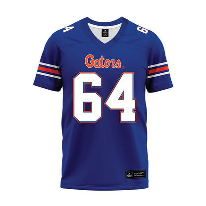 Florida - NCAA Football : Eagan Boyer - Blue Premium Football Jersey-0