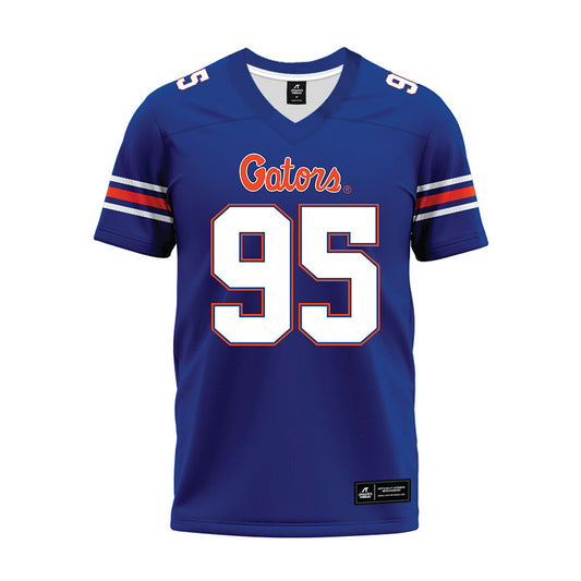 Florida - NCAA Football : Jamari Lyons - Blue Premium Football Jersey-0