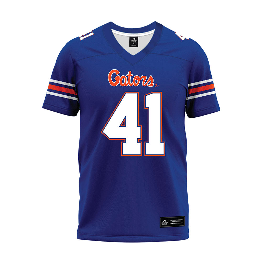 Florida - NCAA Football : Liam Padron - Blue Premium Football Jersey-0