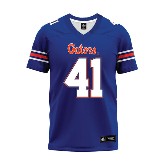 Florida - NCAA Football : Liam Padron - Blue Premium Football Jersey-0