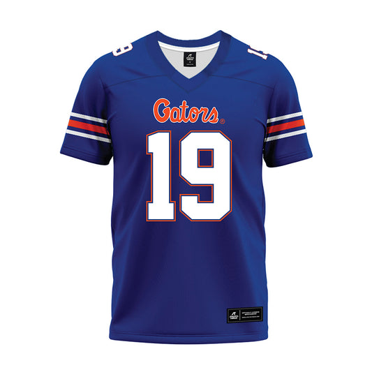 Florida - NCAA Football : Jaylen Lloyd - Blue Premium Football Jersey-0
