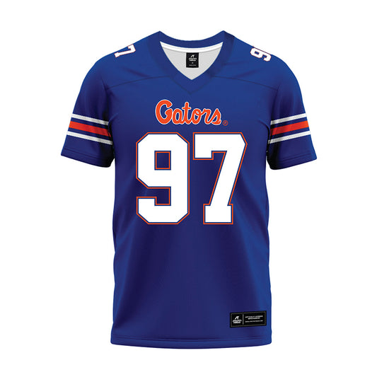 Florida - NCAA Football : Joseph Mbatchou - Blue Premium Football Jersey-0