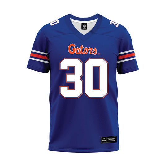 Florida - NCAA Football : Dylan Purter - Blue Premium Football Jersey-0