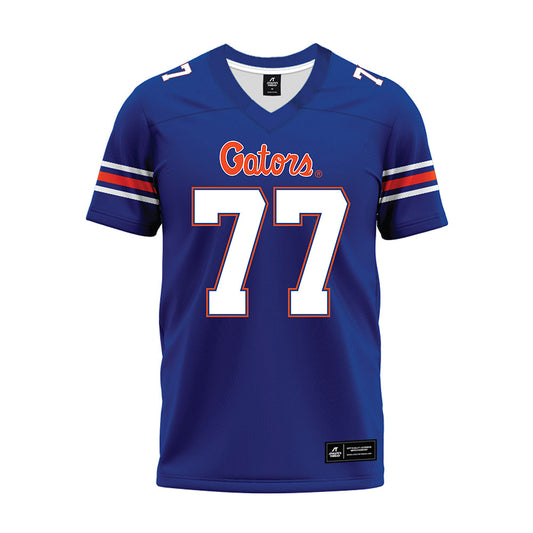 Florida - NCAA Football : Knijeah Harris - Blue Premium Football Jersey-0