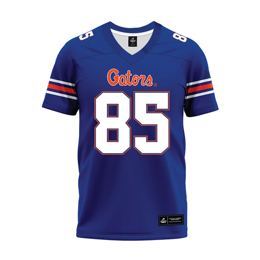 Florida - NCAA Football : Evan Chieca - Blue Premium Football Jersey-0