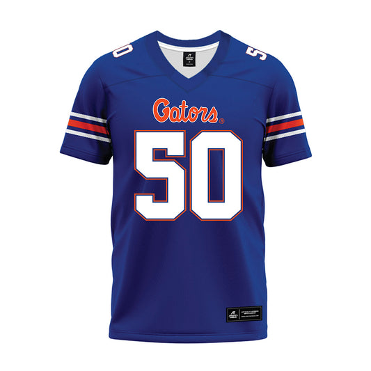 Florida - NCAA Football : Malik Morris - Blue Premium Football Jersey-0