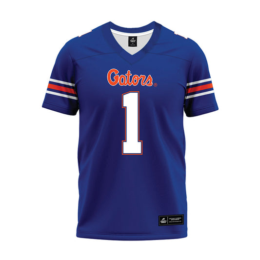 Florida - NCAA Football : Vernell Brown III - Blue Premium Football Jersey-0