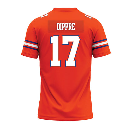 Florida - NCAA Football : Lacota Dippre - Orange Premium Football Jersey-1