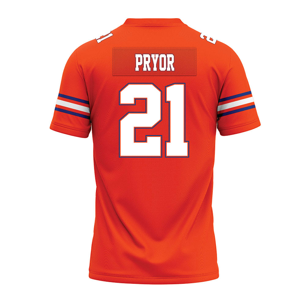 Florida - NCAA Football : Evan Pryor - Orange Premium Football Jersey-1