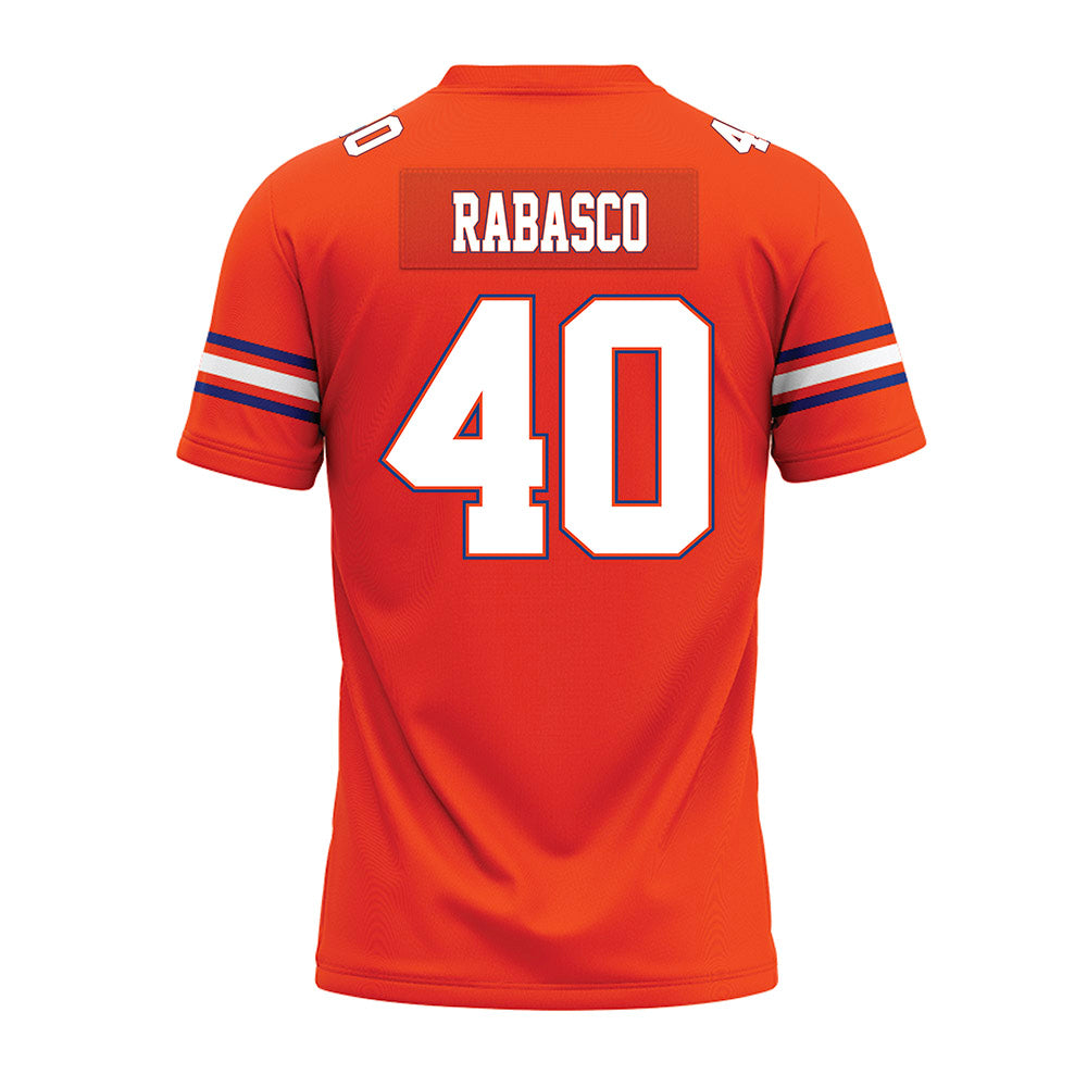 Florida - NCAA Football : Brandon Rabasco - Orange Premium Football Jersey-1