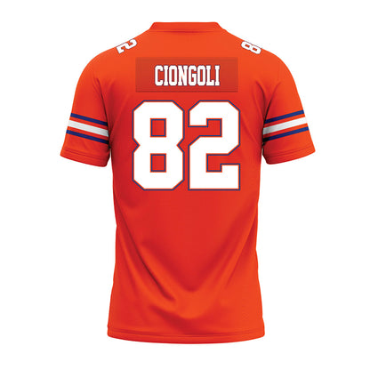 Florida - NCAA Football : Ace Ciongoli - Orange Premium Football Jersey-1