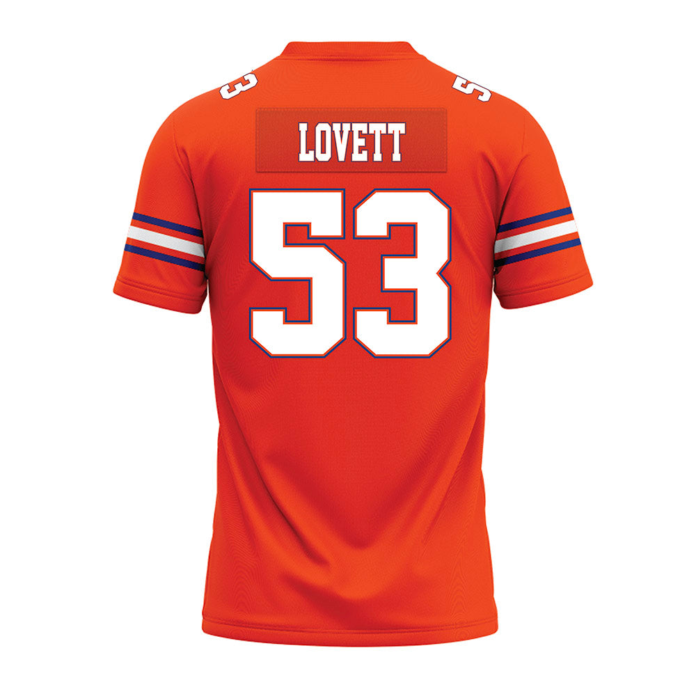 Florida - NCAA Football : Bryce Lovett - Orange Premium Football Jersey-1