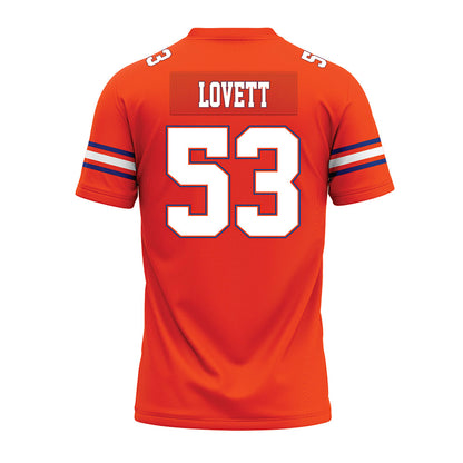 Florida - NCAA Football : Bryce Lovett - Orange Premium Football Jersey-1