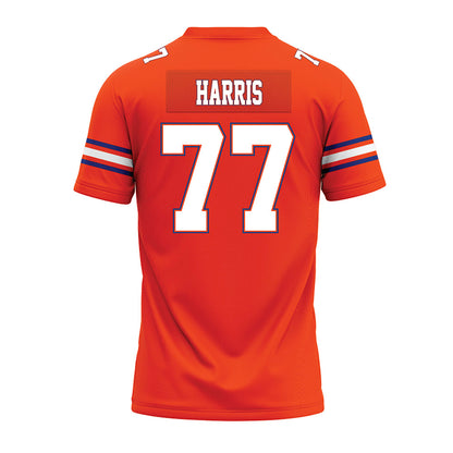 Florida - NCAA Football : Knijeah Harris - Orange Premium Football Jersey-1