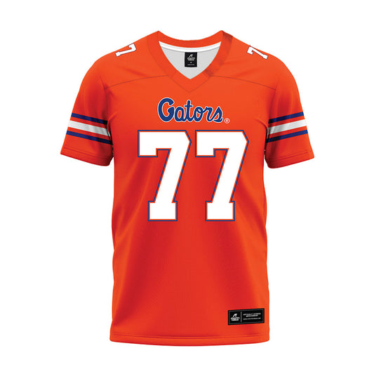 Florida - NCAA Football : Knijeah Harris - Orange Premium Football Jersey-0