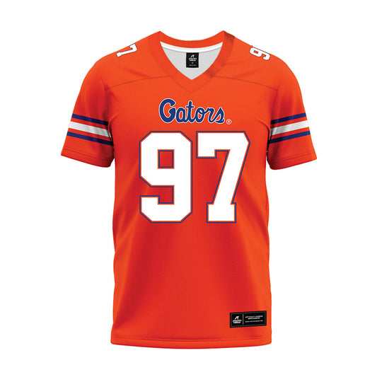 Florida - NCAA Football : Joseph Mbatchou - Orange Premium Football Jersey-0